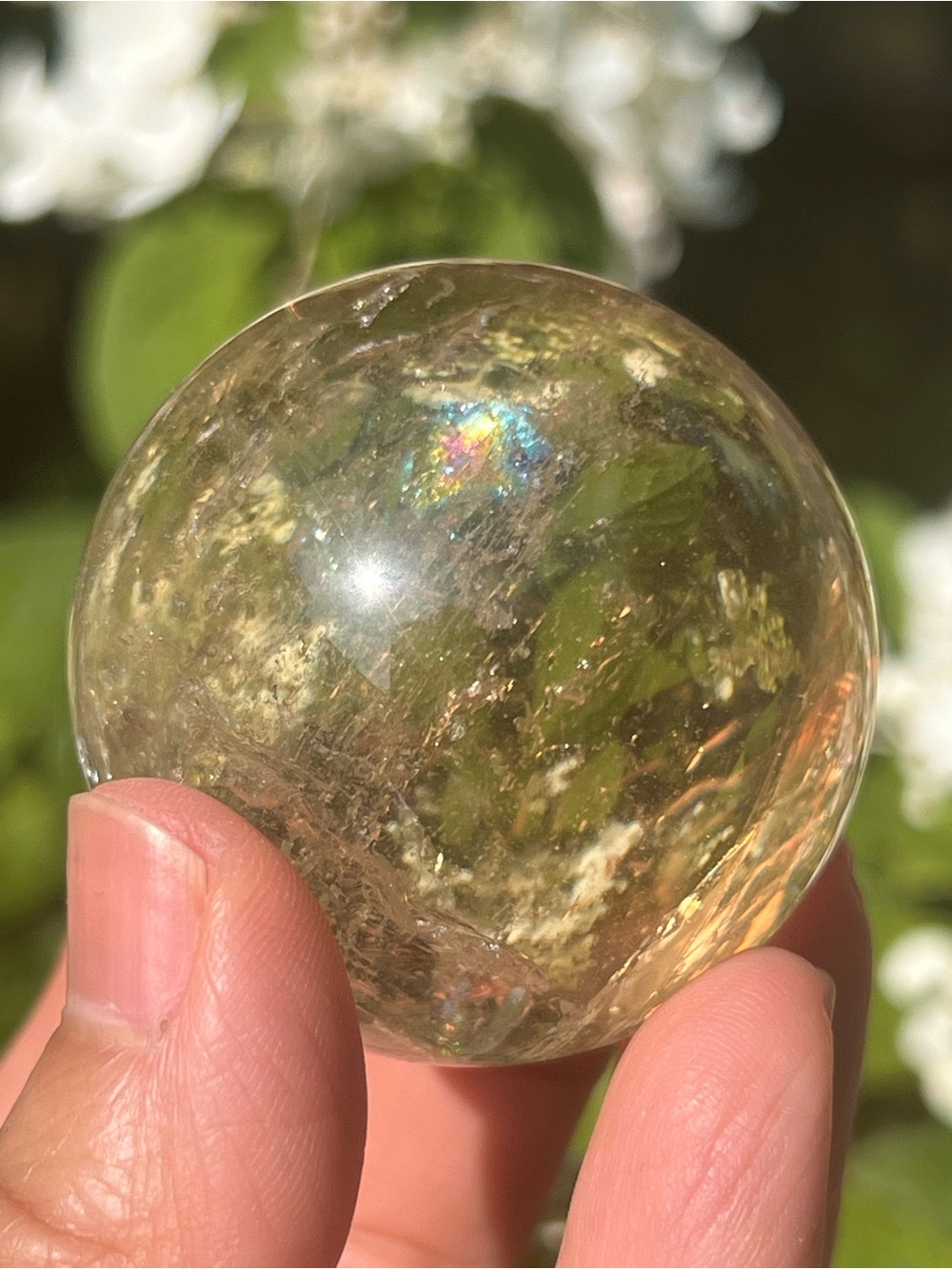 Citrine (7) sphere | crystal